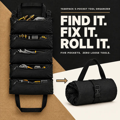 TaskPack™ 5-Pocket Tool Organizer